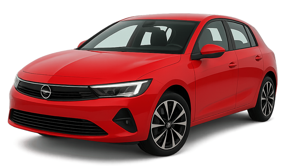 Czerwony Opel – wynajem samochodów Suwałki